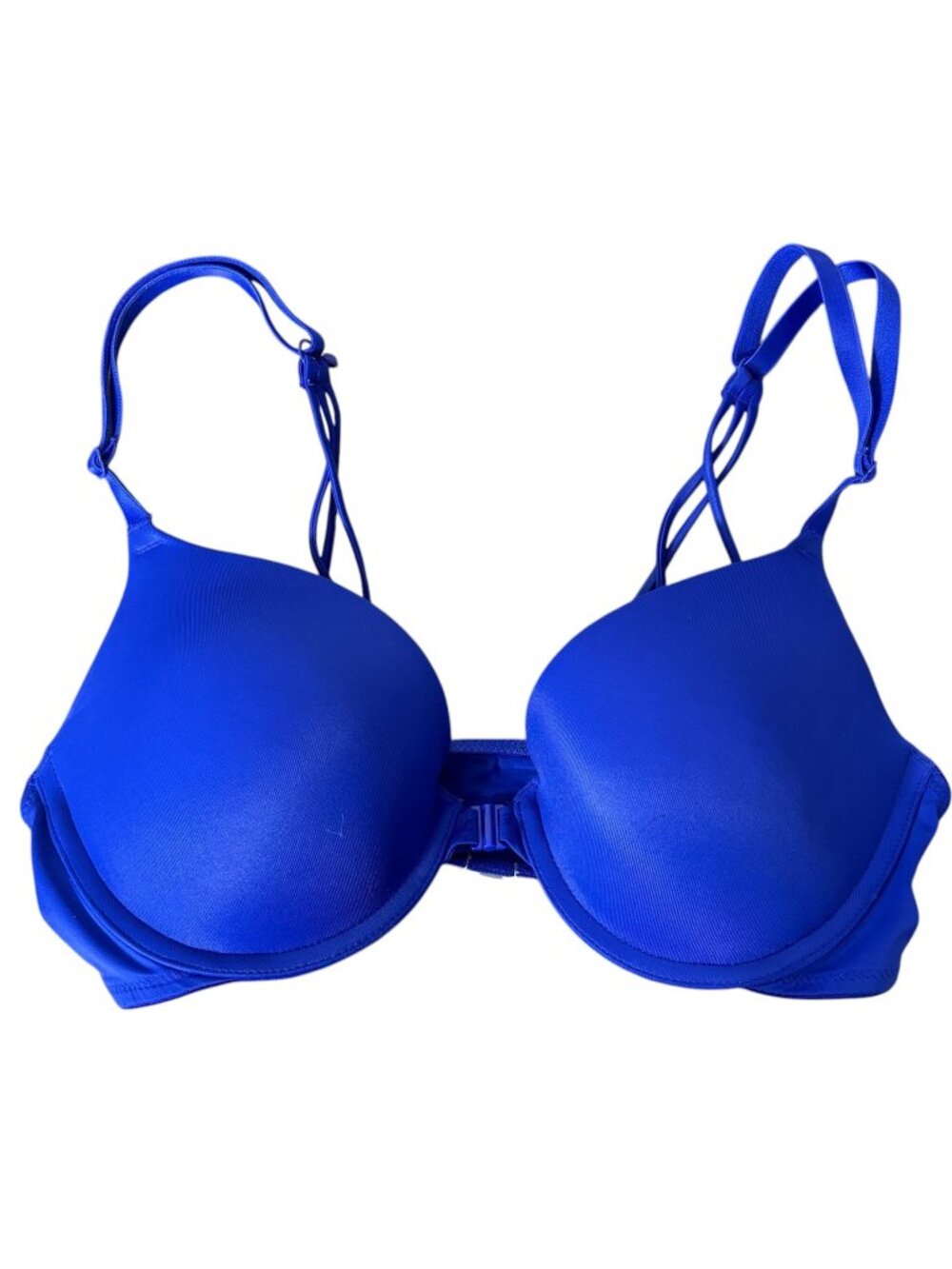 PINK Everywhere Push Up Bra Blue Size 34C NWOT